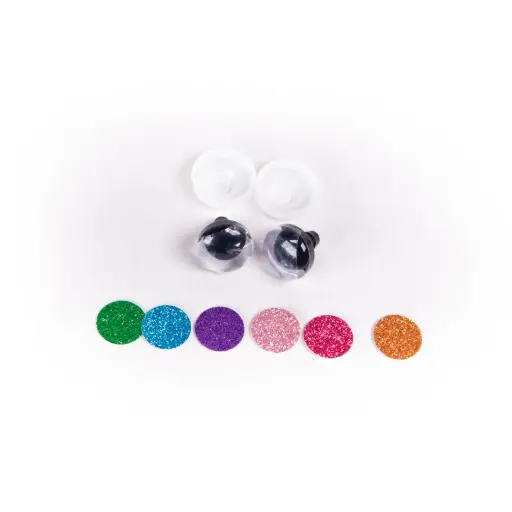 Color Safety Eyes Pair of 20 mm 